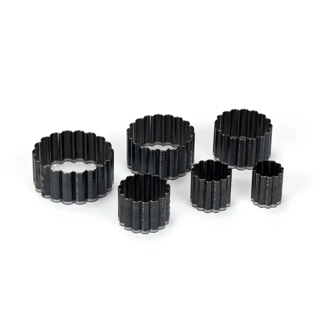 Economy Scalloped Shape Die 6 Pcs Set.