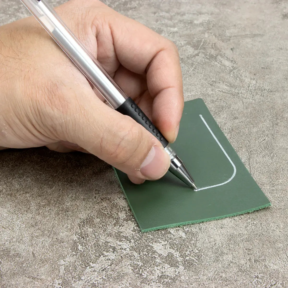 Silver Leather Marking Pens.