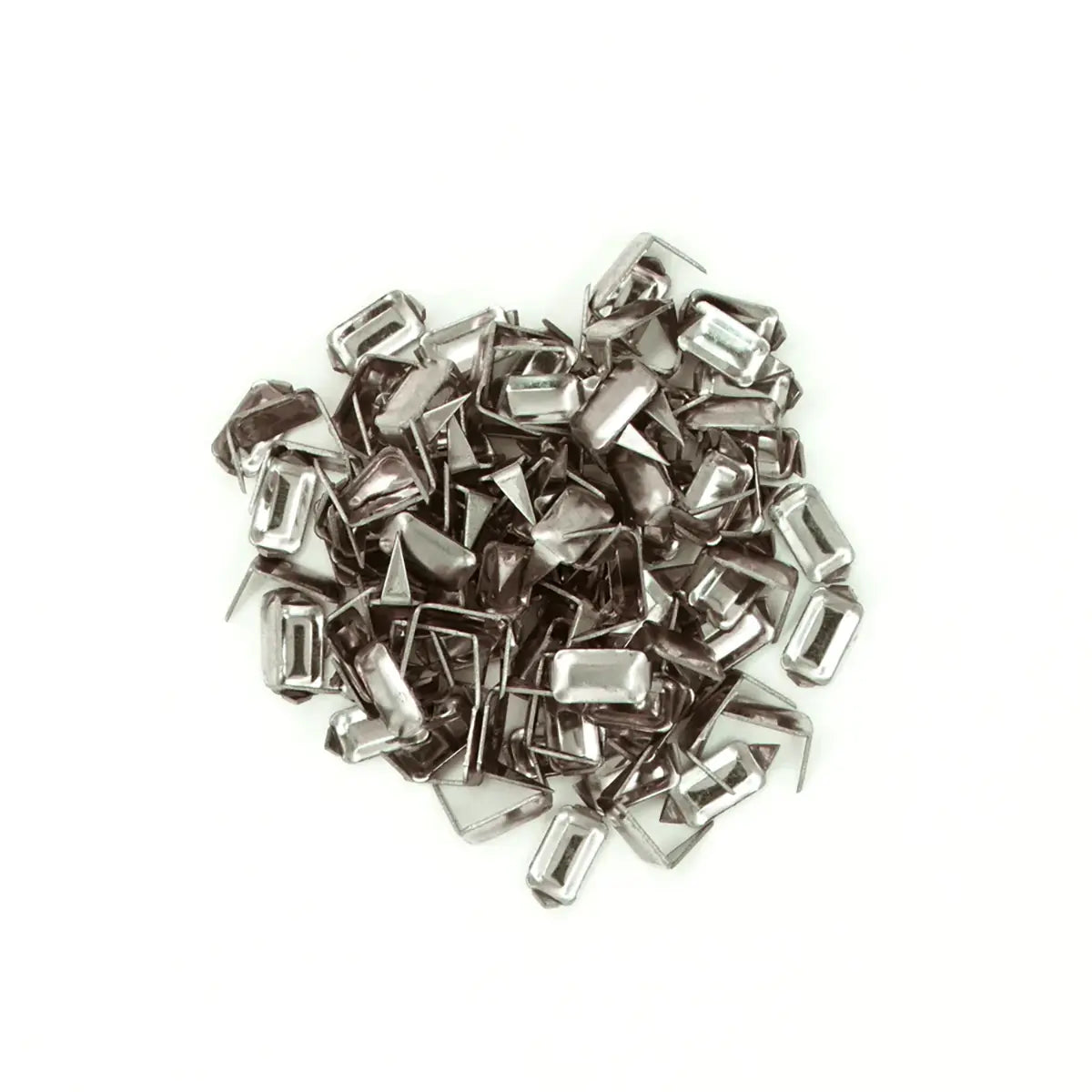 Stainless Steel Leather Staples - 100 Pack.