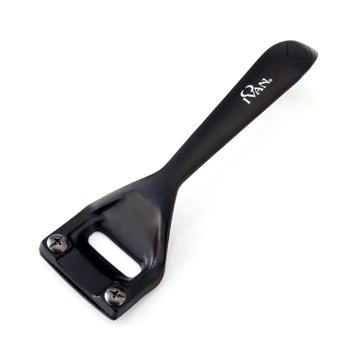 Ivan Super Leather Skiver, Black.