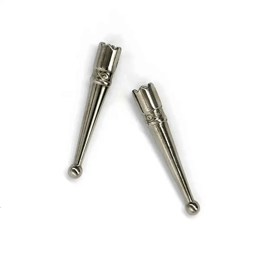 Tapered Scroll Bolo Tips 2 Pack.