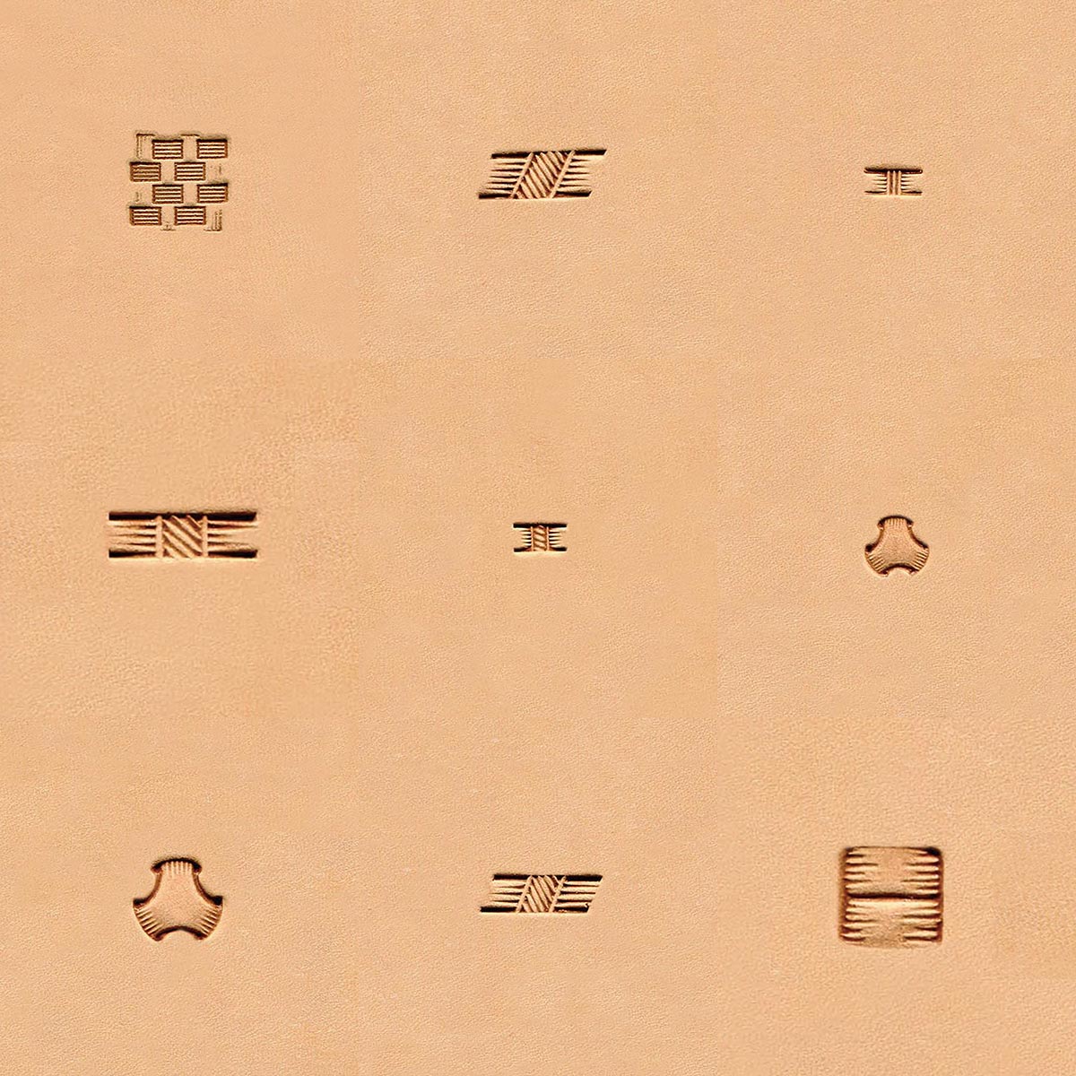 Ivan Leather Tooling Stamps - Basketweave K146-X510.