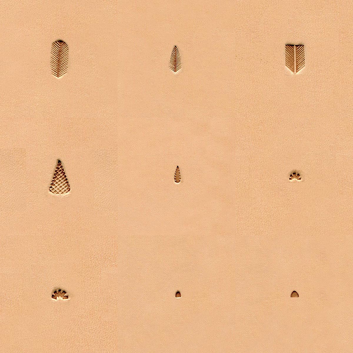 Ivan Leather Tooling Stamps - Figure Carving F119-F891.