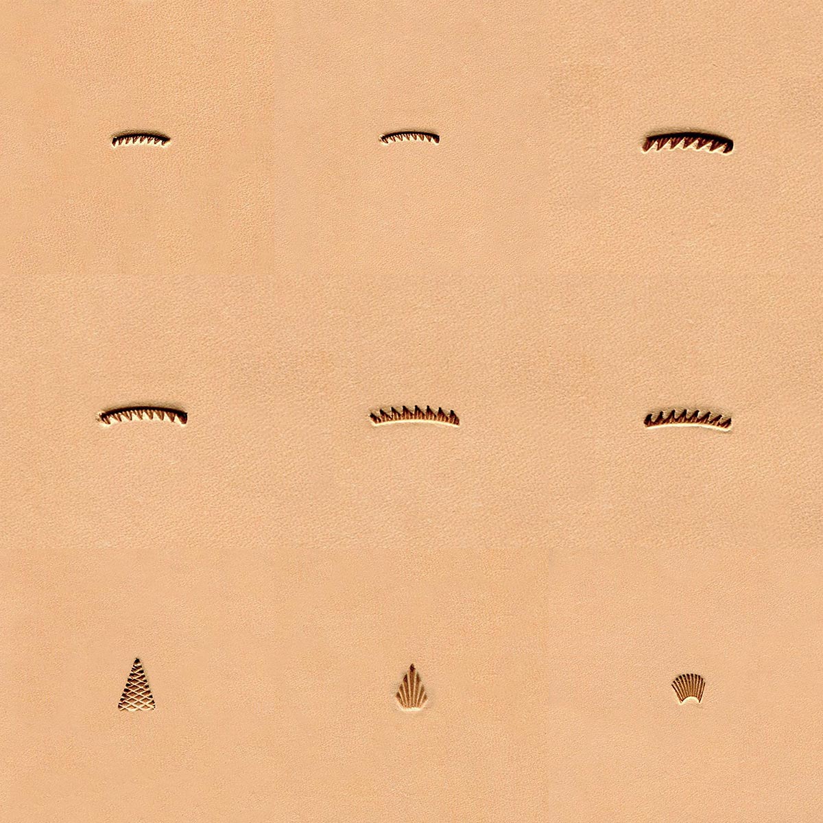 Ivan Leather Tooling Stamps - Figure Carving F912L-F917.
