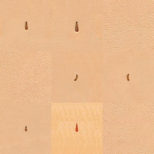 Ivan Leather Tooling Stamps -  Stops H359-H908.