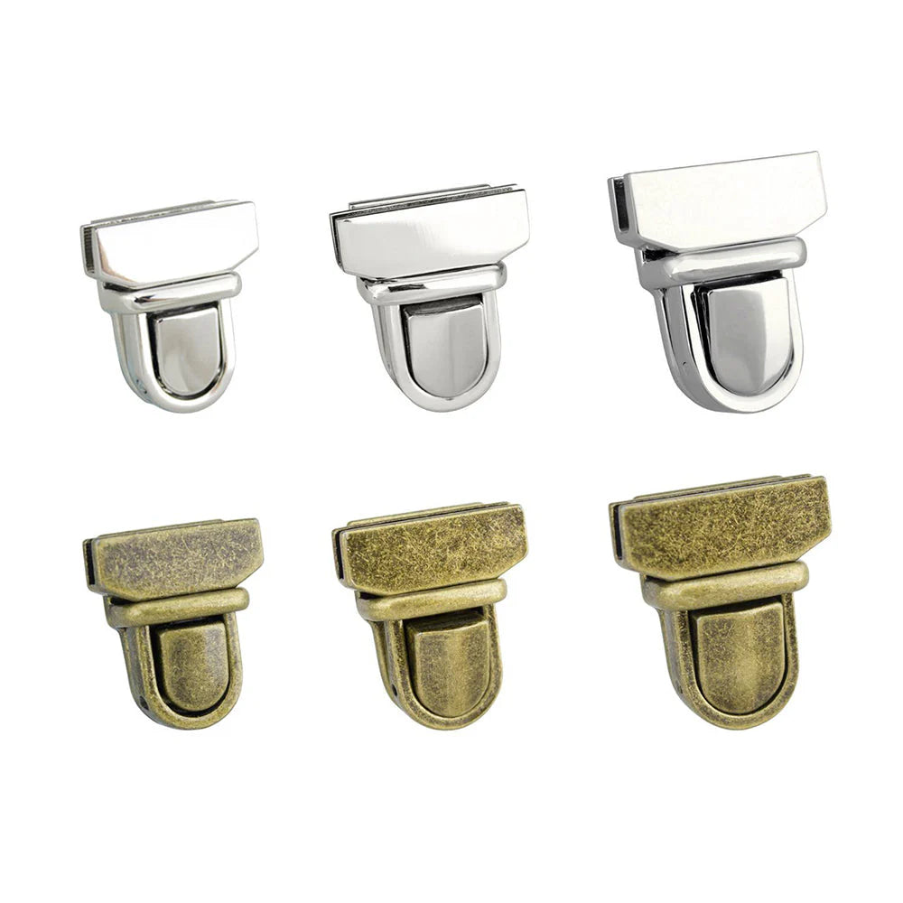 Nickel Tuck Lock Clasps.