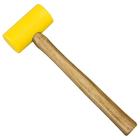 9 oz Yellow Poly Mallets for Leathercrafting.