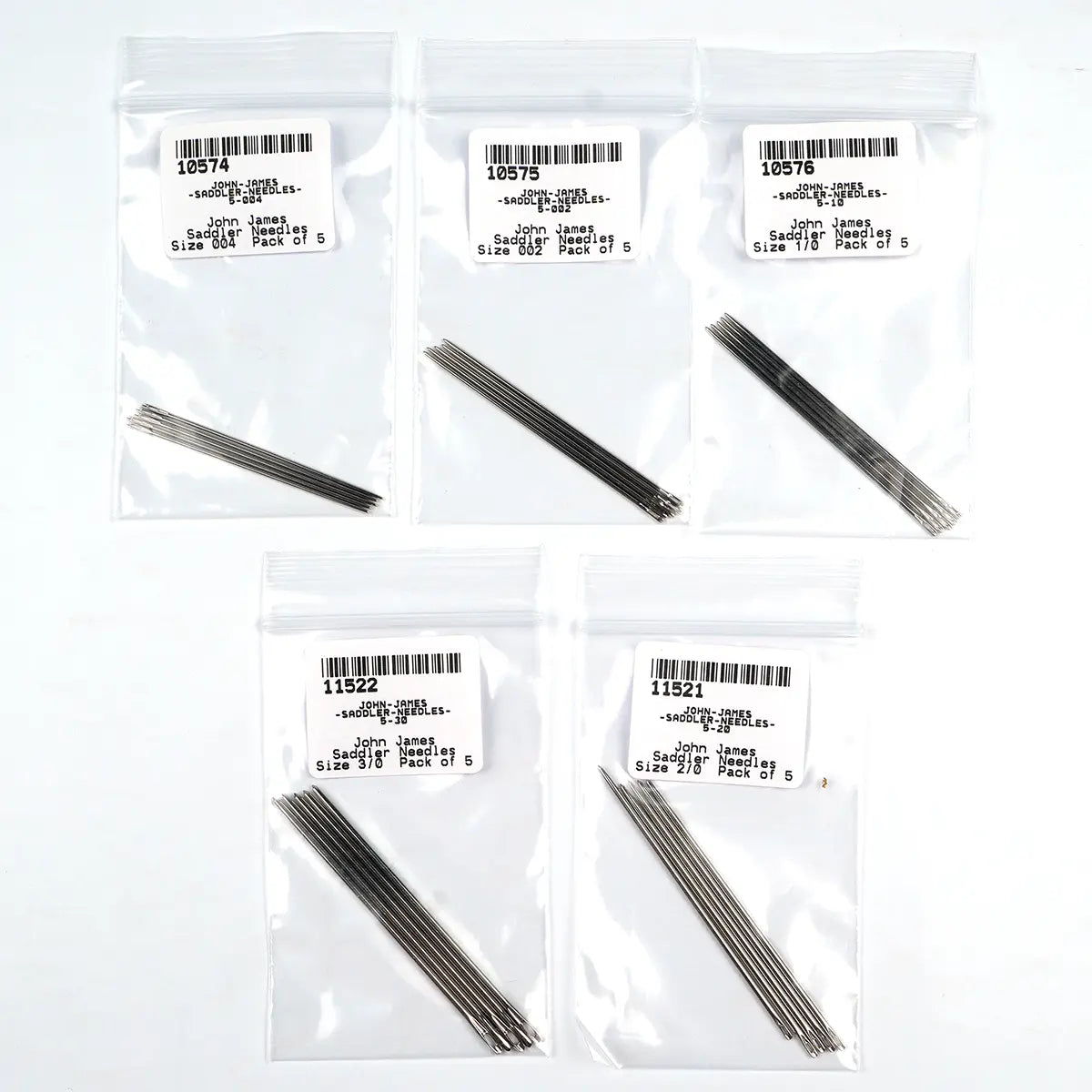 John James Saddlers Harness Needles 5 pack.