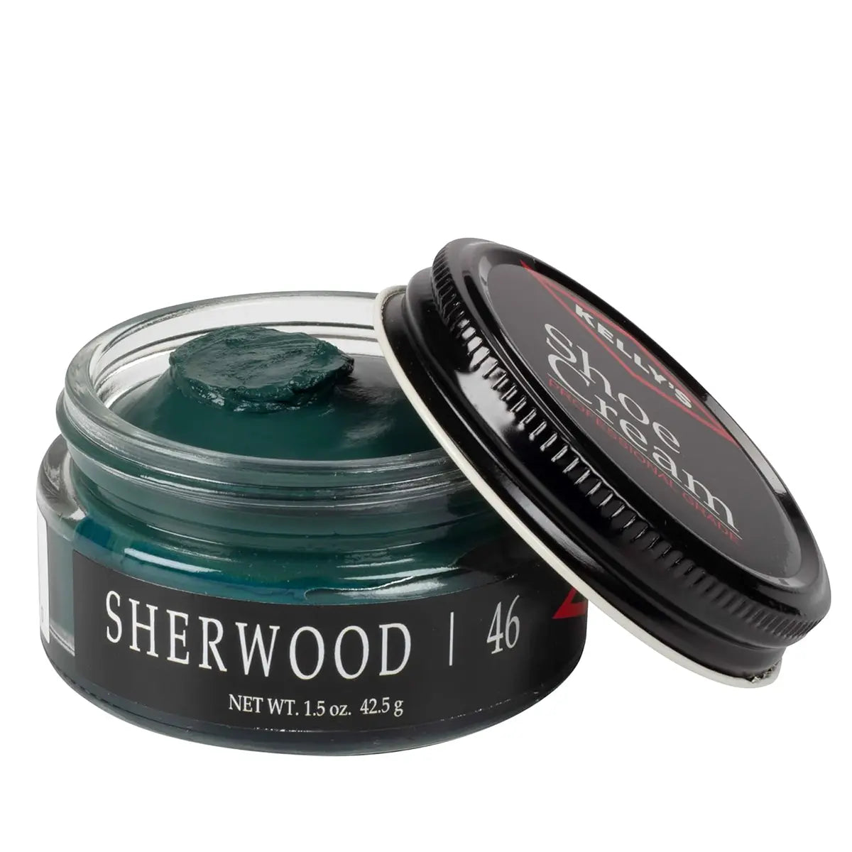 Sherwood Kelly's Professional Grade Shoe Cream 1.5oz Jar.