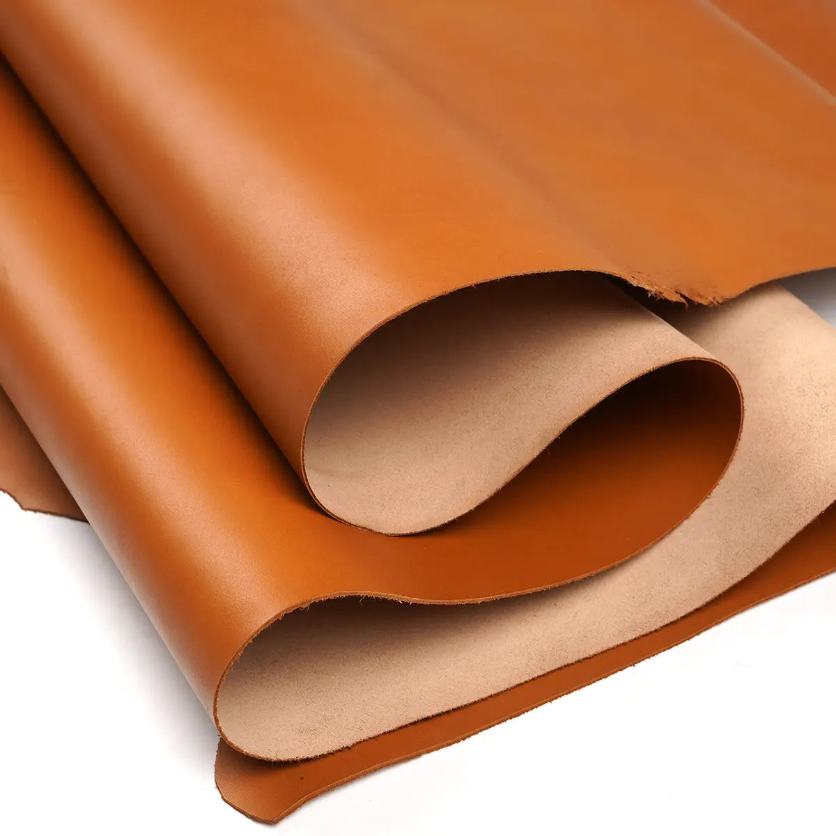 Tan Kipskin Veg Tan Sides 2-3oz.