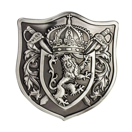 Lion Crest Trophy Buckle.