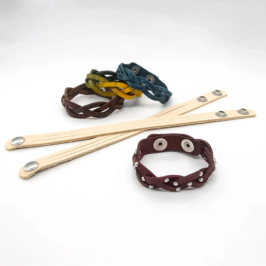 MakerAid Mystery Braid Wrist Band - 2 Pack - 5/8 Inch.