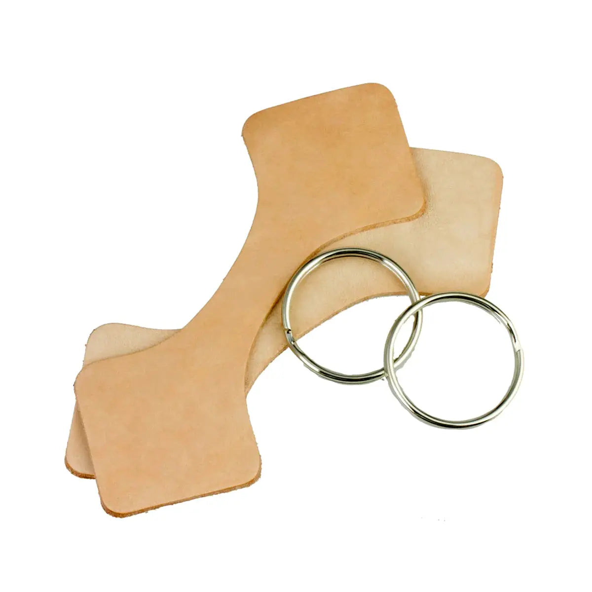 MakerAid Eli Diamond Leather Key Chain Beginner Kit - 2 Pack.
