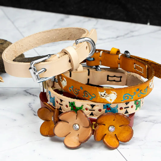 MakerAid Small Pet Leather Collar Kit.