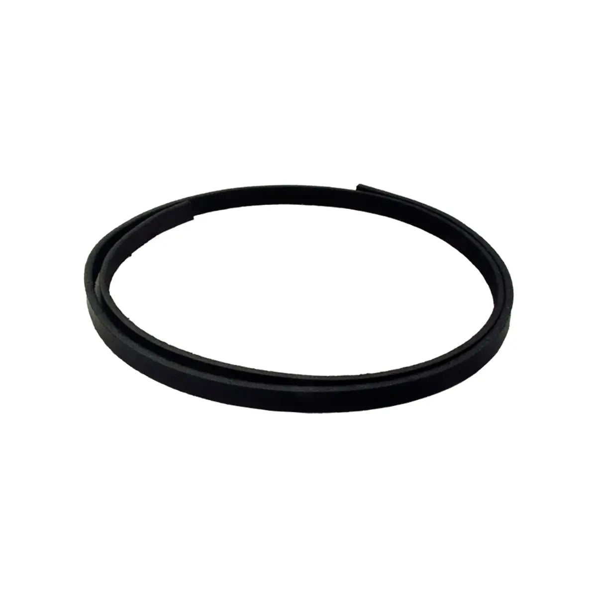 1/2 Inch - Black MakerAid Veg Tanned Strips 9-10oz.