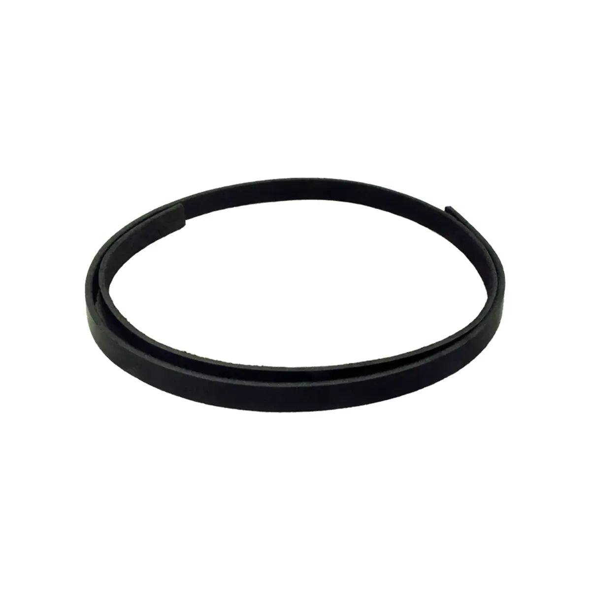 5/8 Inch - Black MakerAid Veg Tanned Strips 9-10oz.