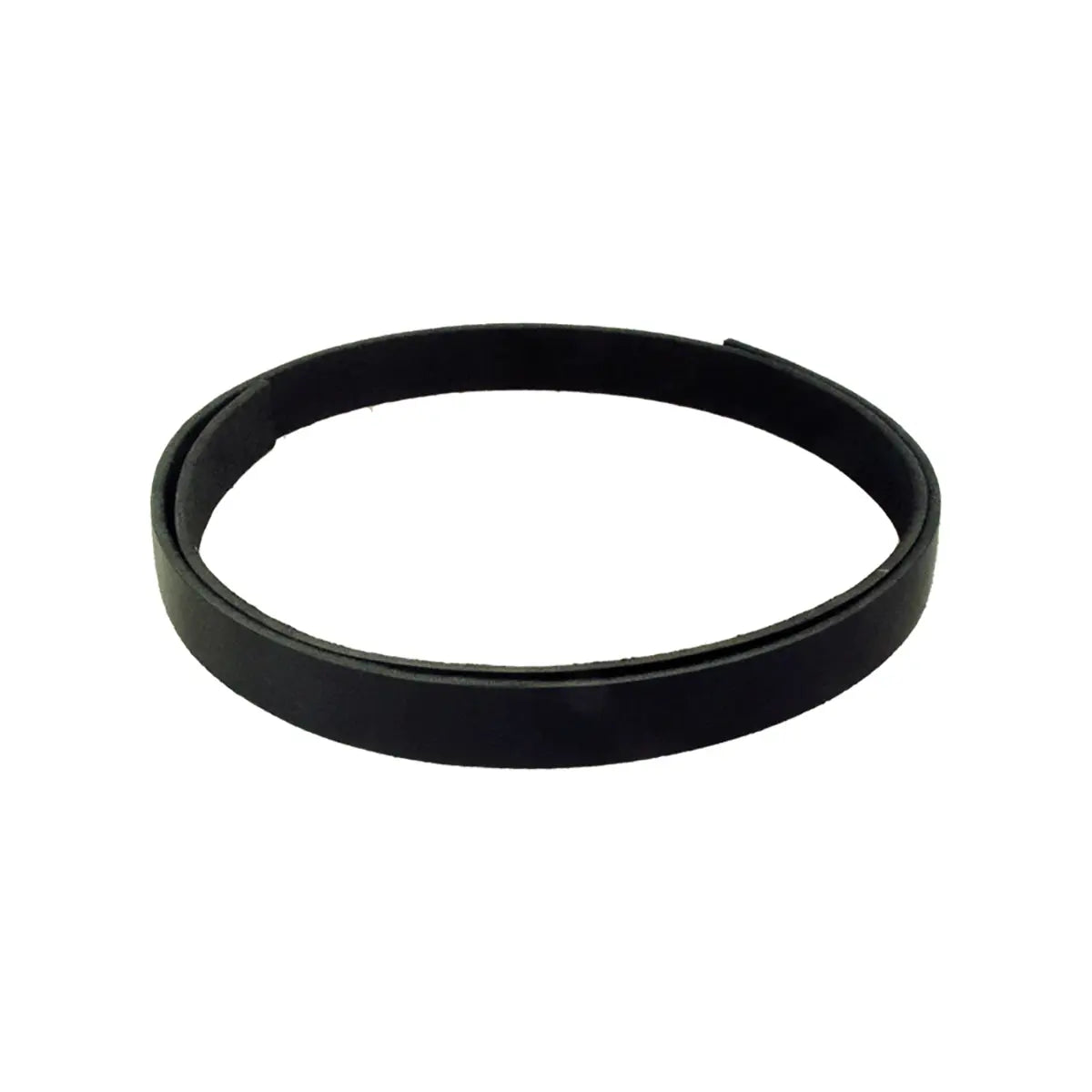 1 Inch - Black MakerAid Veg Tanned Strips 9-10oz.