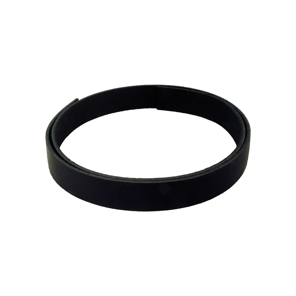 1 1/4 Inch - Black MakerAid Veg Tanned Strips 9-10oz.