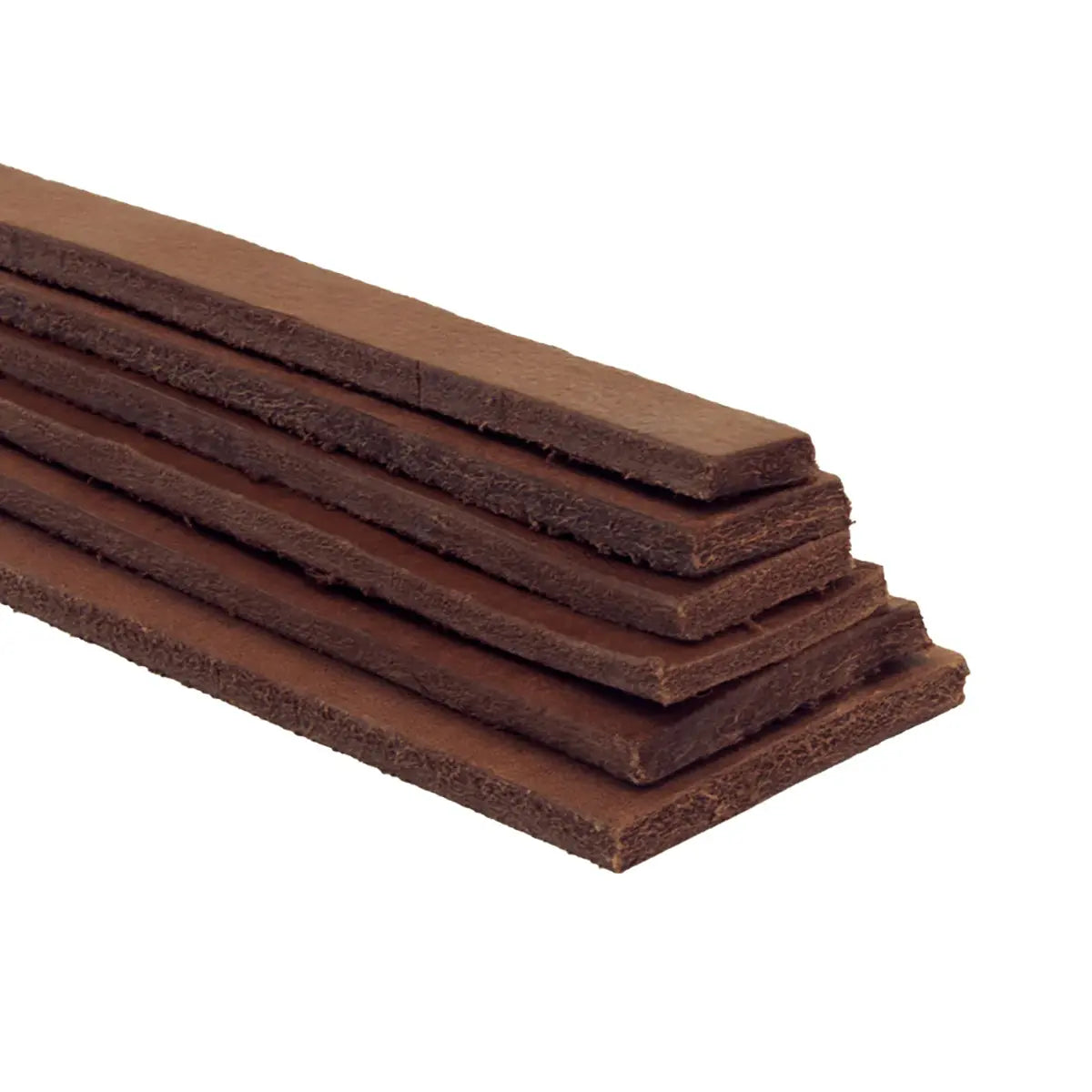 Brown MakerAid Veg Tanned Strips 9-10oz.