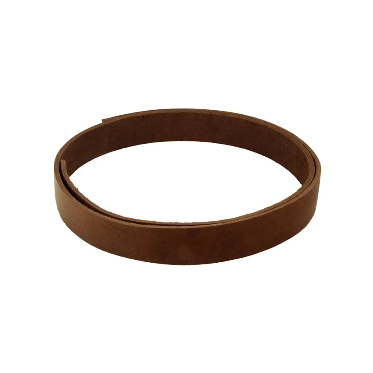 1 1/4 Inch - Brown MakerAid Veg Tanned Strips 9-10oz.