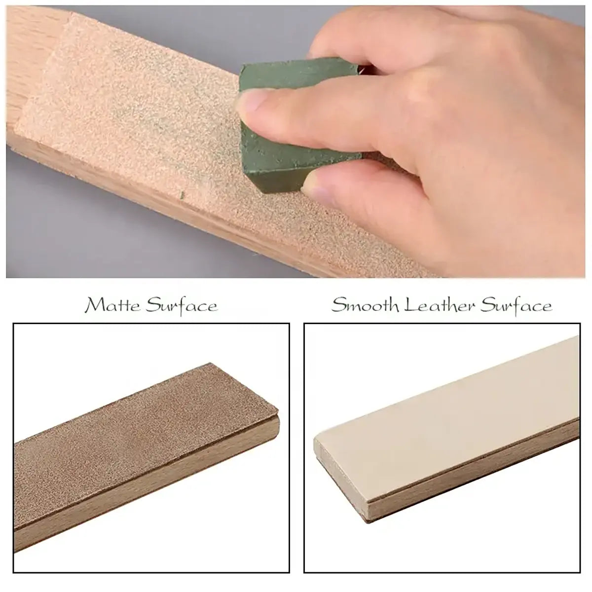 Medium Leather Strop Board