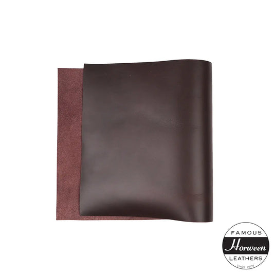 Merlot Horween Cavalier Leather 4-5oz Panels.