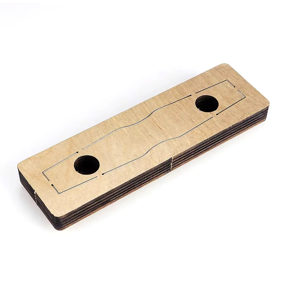 Modern Strap Keychain Cutting Die.