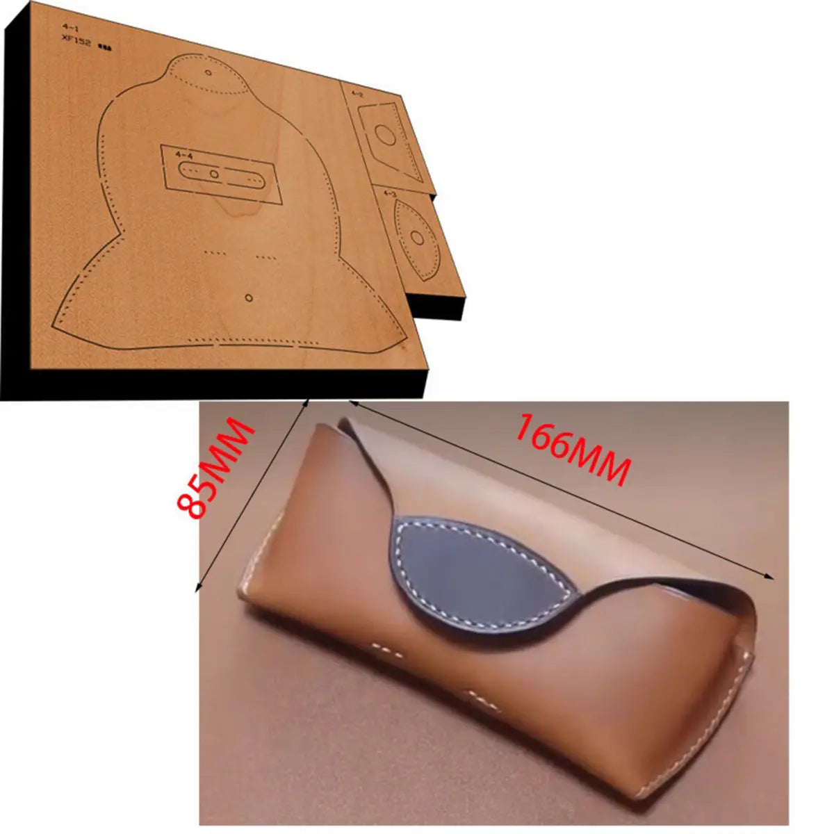 Sunglasses Case Cutting Dies.