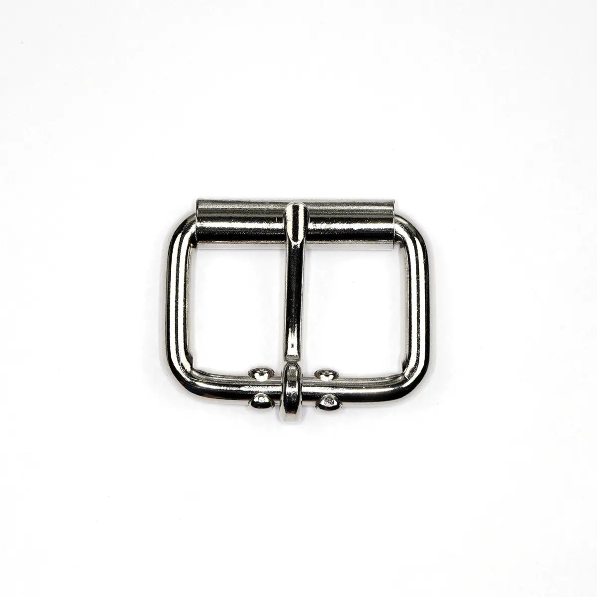 Nickel Steel Roller Buckle, 1 1/2 Inch.