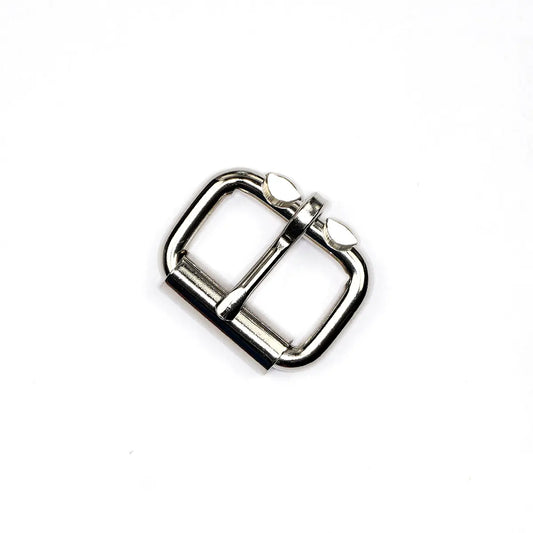 Nickel Plated Steel Roller Buckle, 1 Inch.