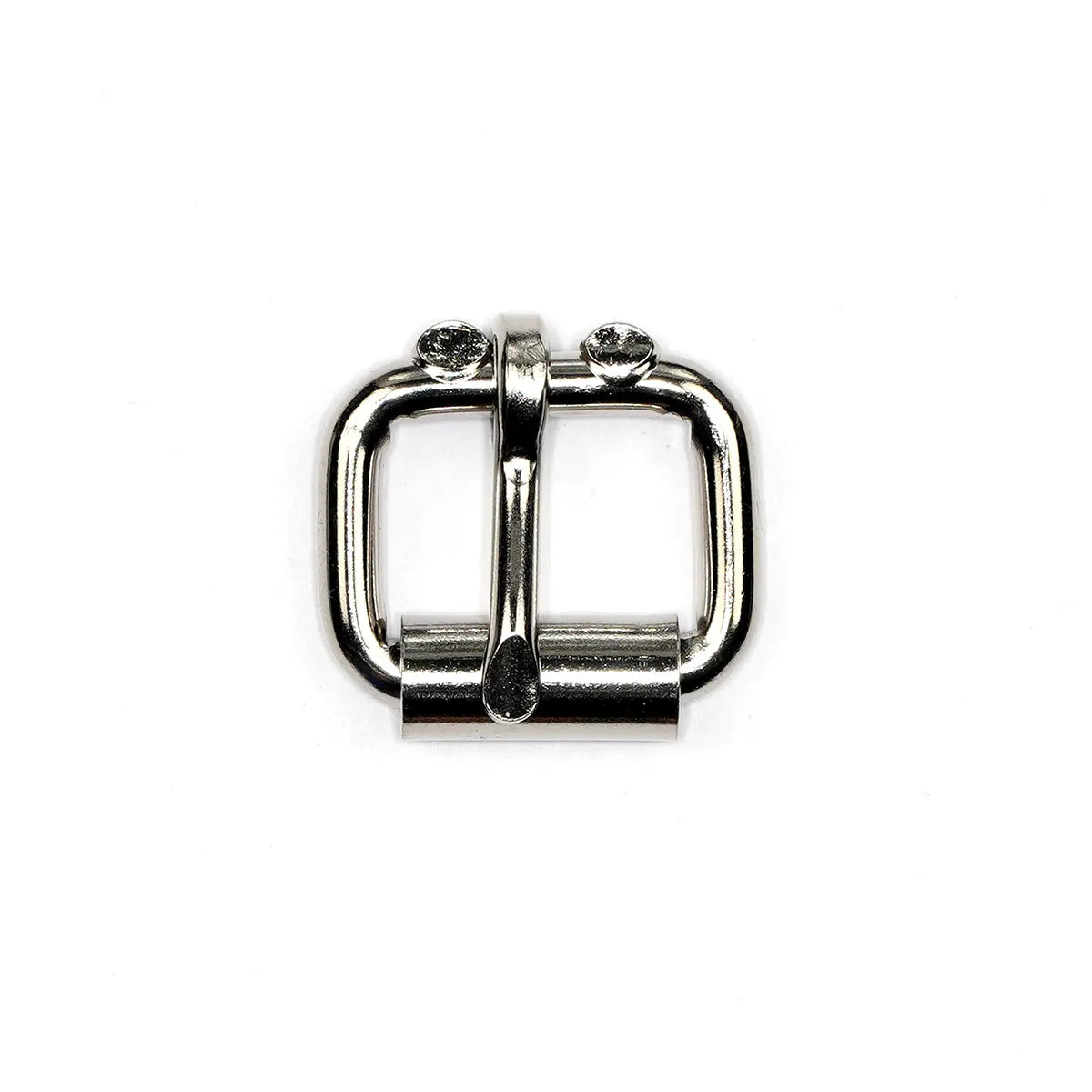 Nickel Steel Roller Buckle, 3/4 Inch.