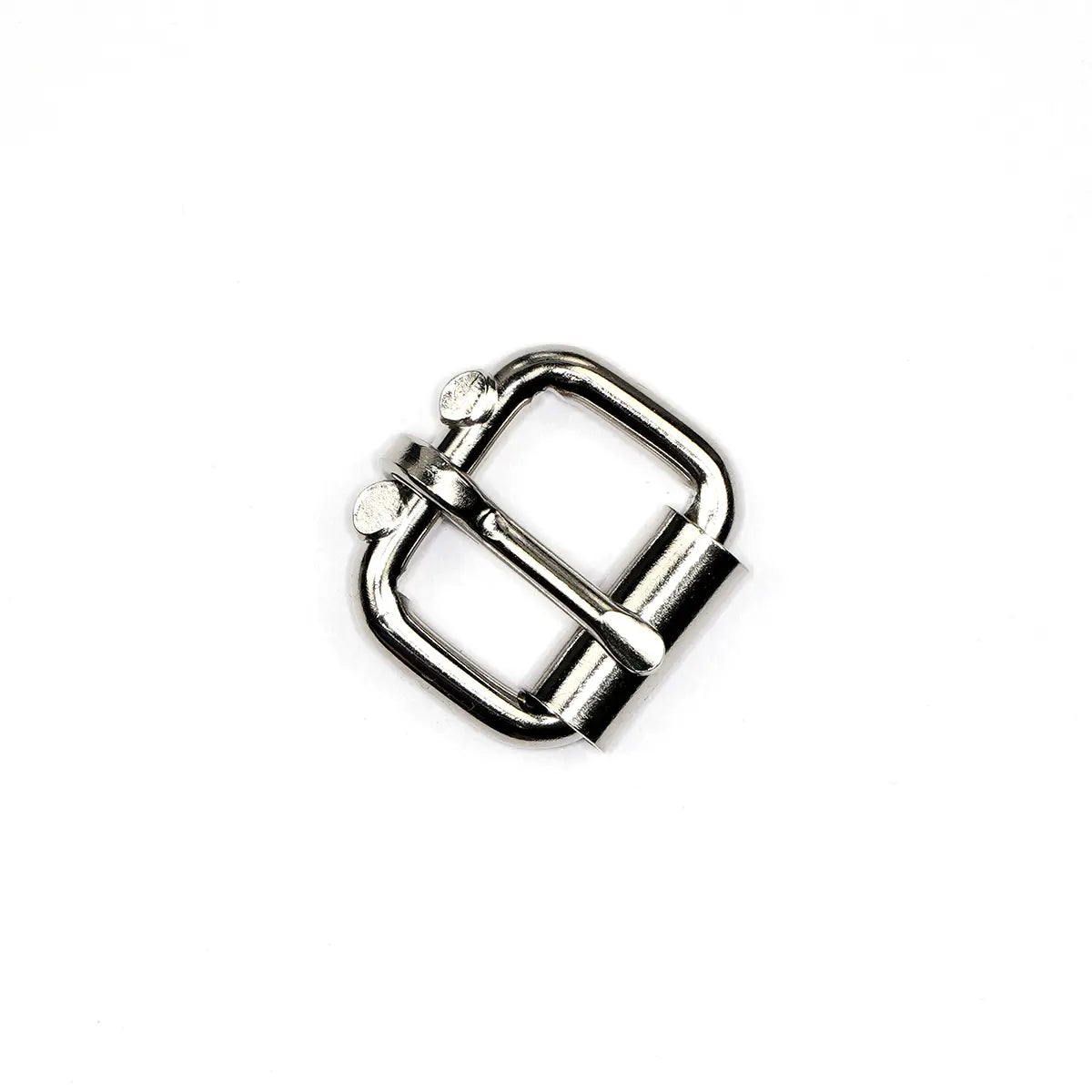 Nickel Steel Roller Buckle, 3/4 Inch.