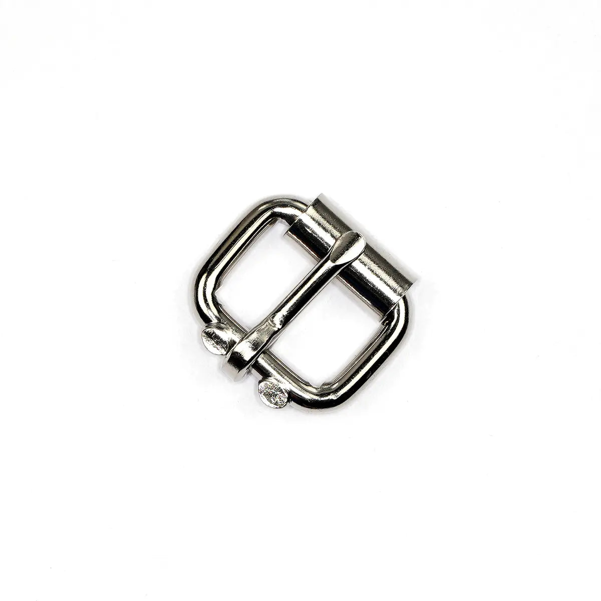 Nickel Steel Roller Buckle, 3/4 Inch.