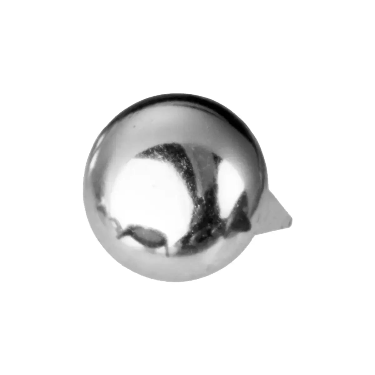 Nickel Plated Round Spots 100 Pack, 12.5mm.