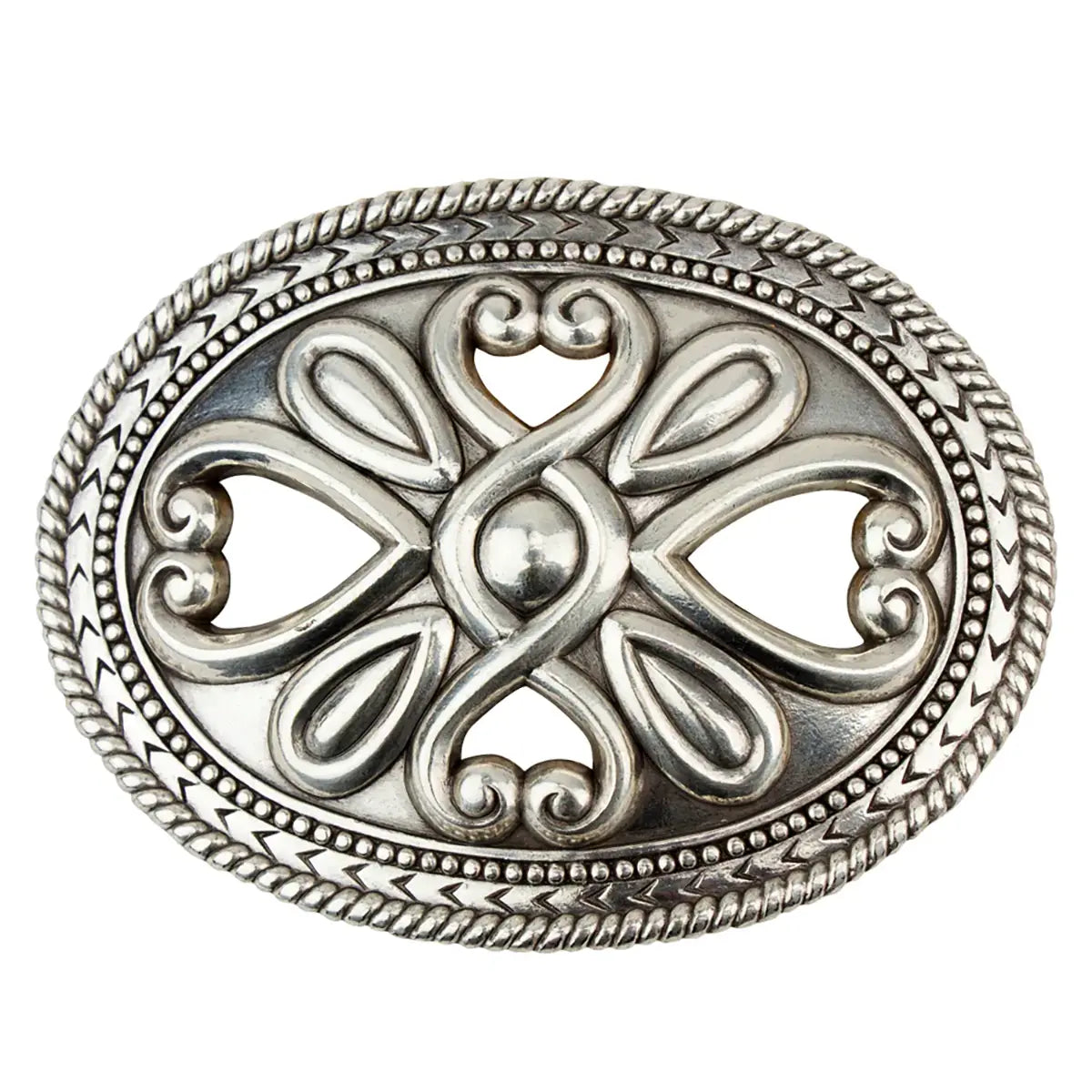 Oval Filigree Trophy Buckle.