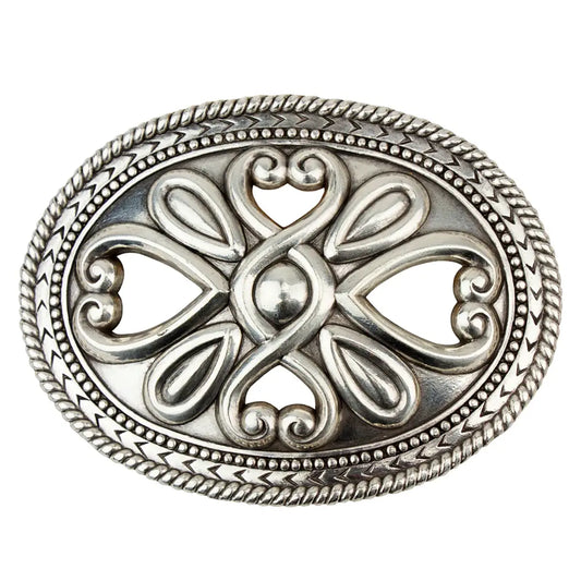 Oval Filigree Trophy Buckle.