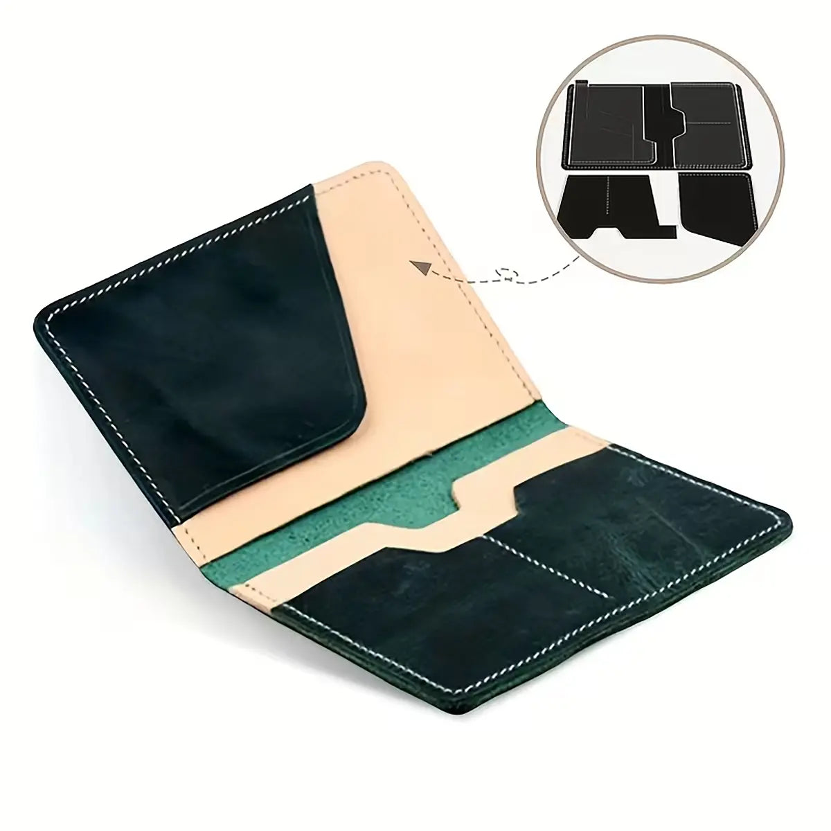 Passport Wallet Acrylic Template.