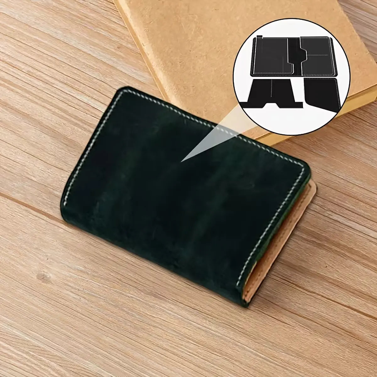Passport Wallet Acrylic Template.