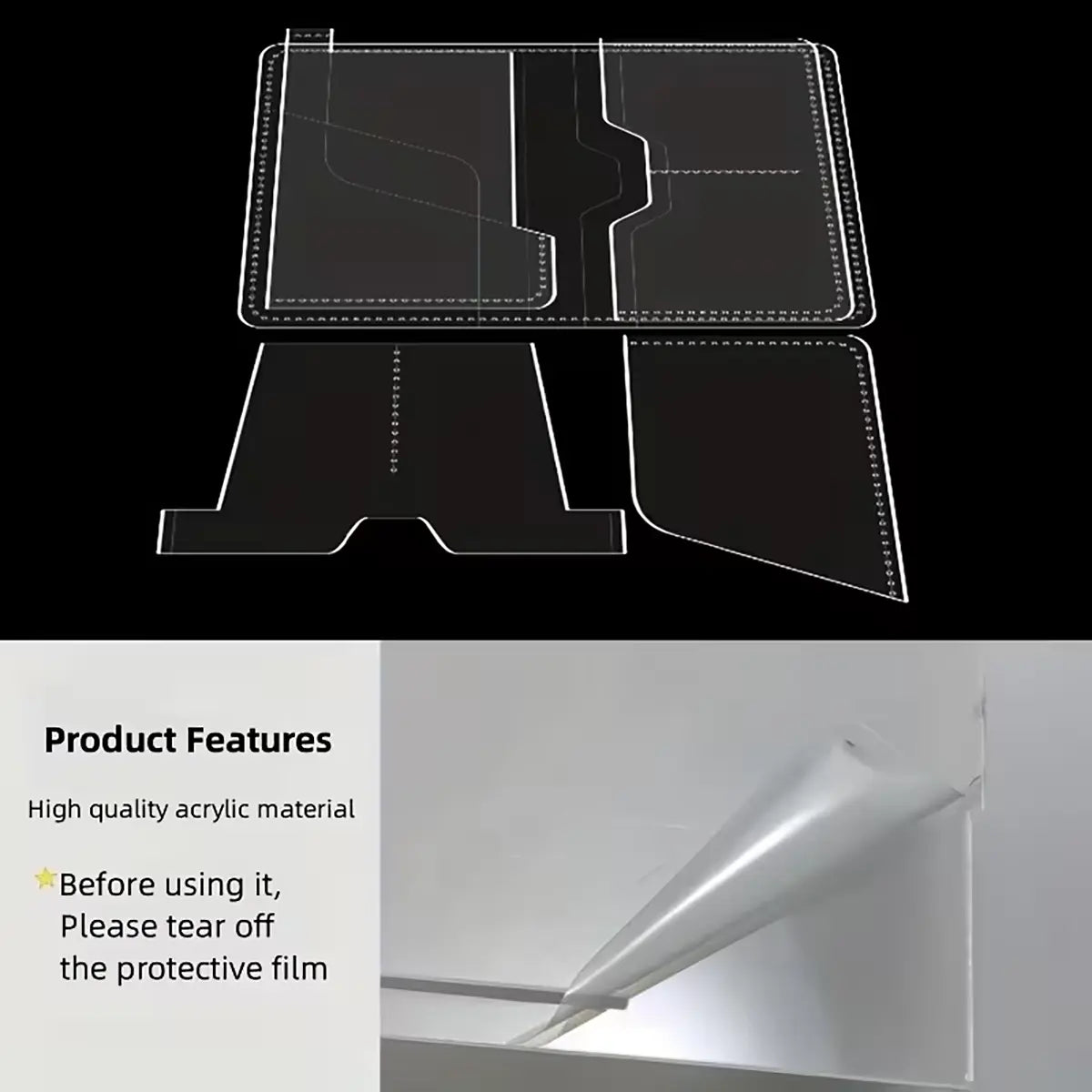 Passport Wallet Acrylic Template.