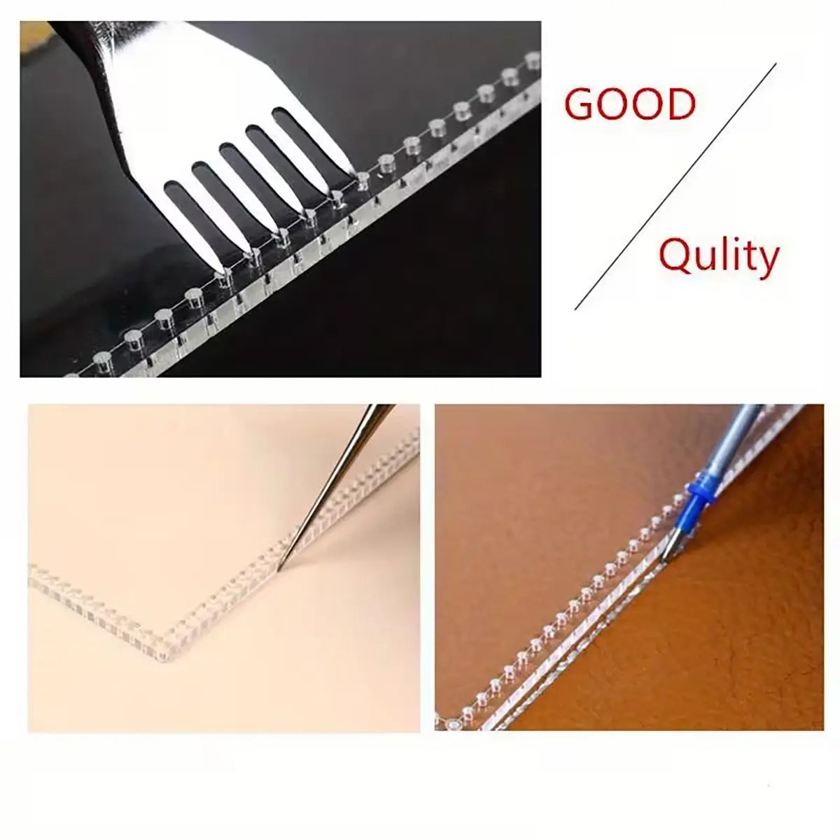 Pencil Zipper Case Acrylic Template.