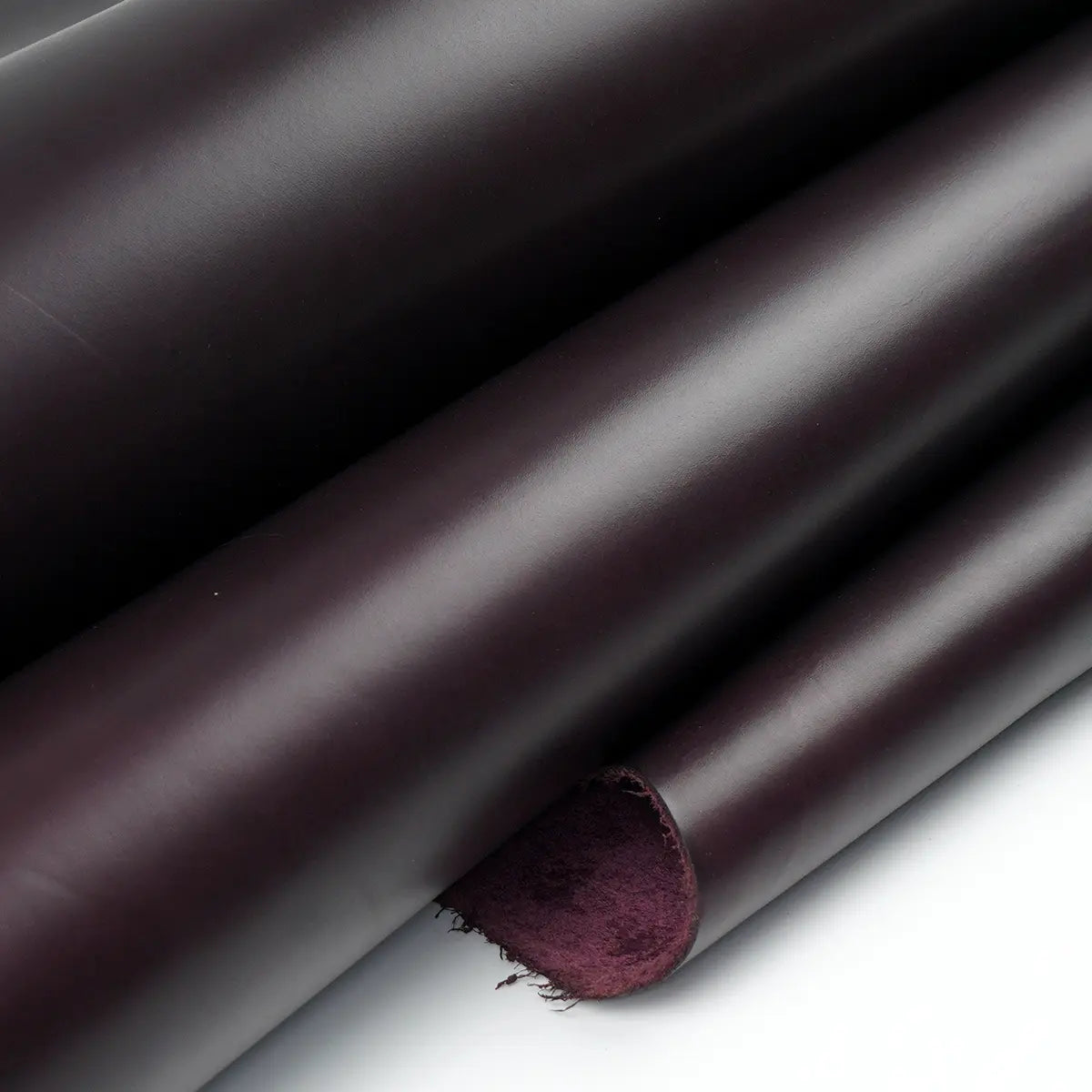 Plum Horween Cavalier Leather 9-10oz.