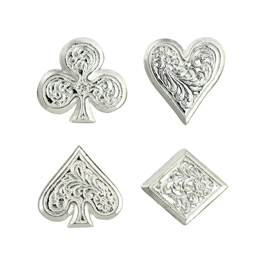 Poker Screw Back Conchos.