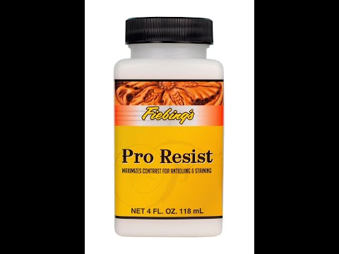 Fiebings Pro Resist Video.