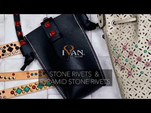 Ivan Decorative Rivet Setter 3 Piece Set.