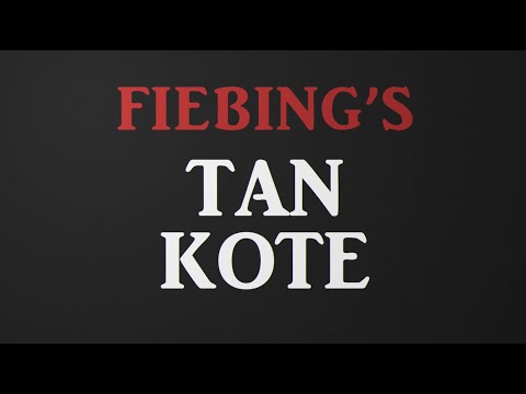 Fiebings Tan Kote - How To Video.