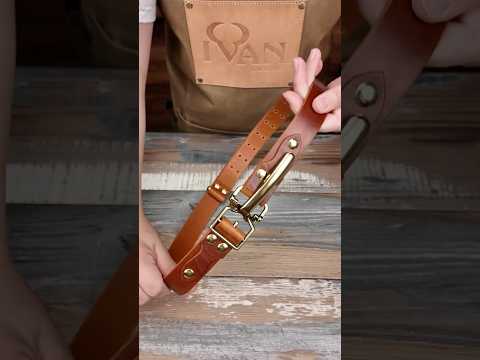 Cavalry Belt Style Made Easy Video.