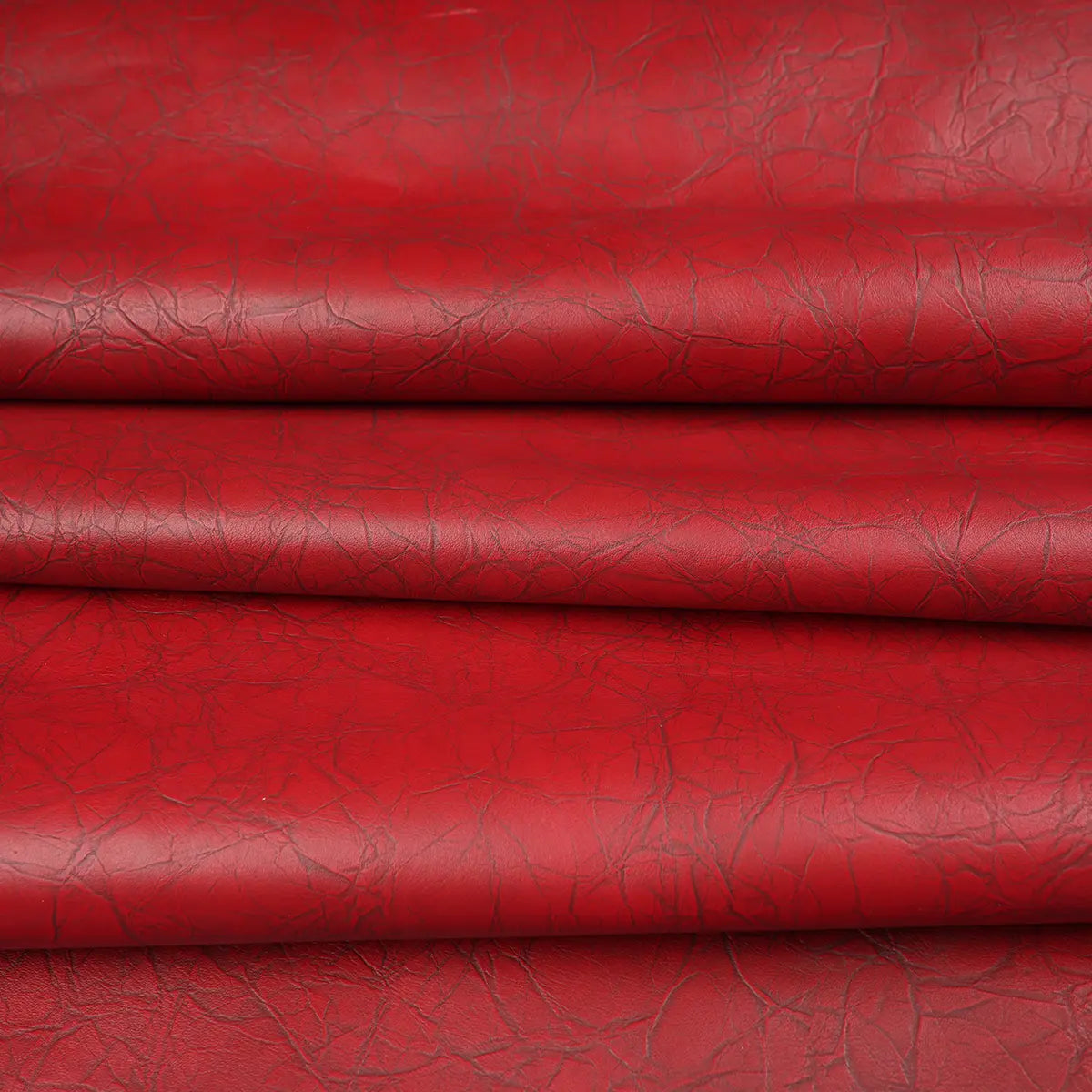 Red Crackle Chrome Tan Leather 4-5oz.