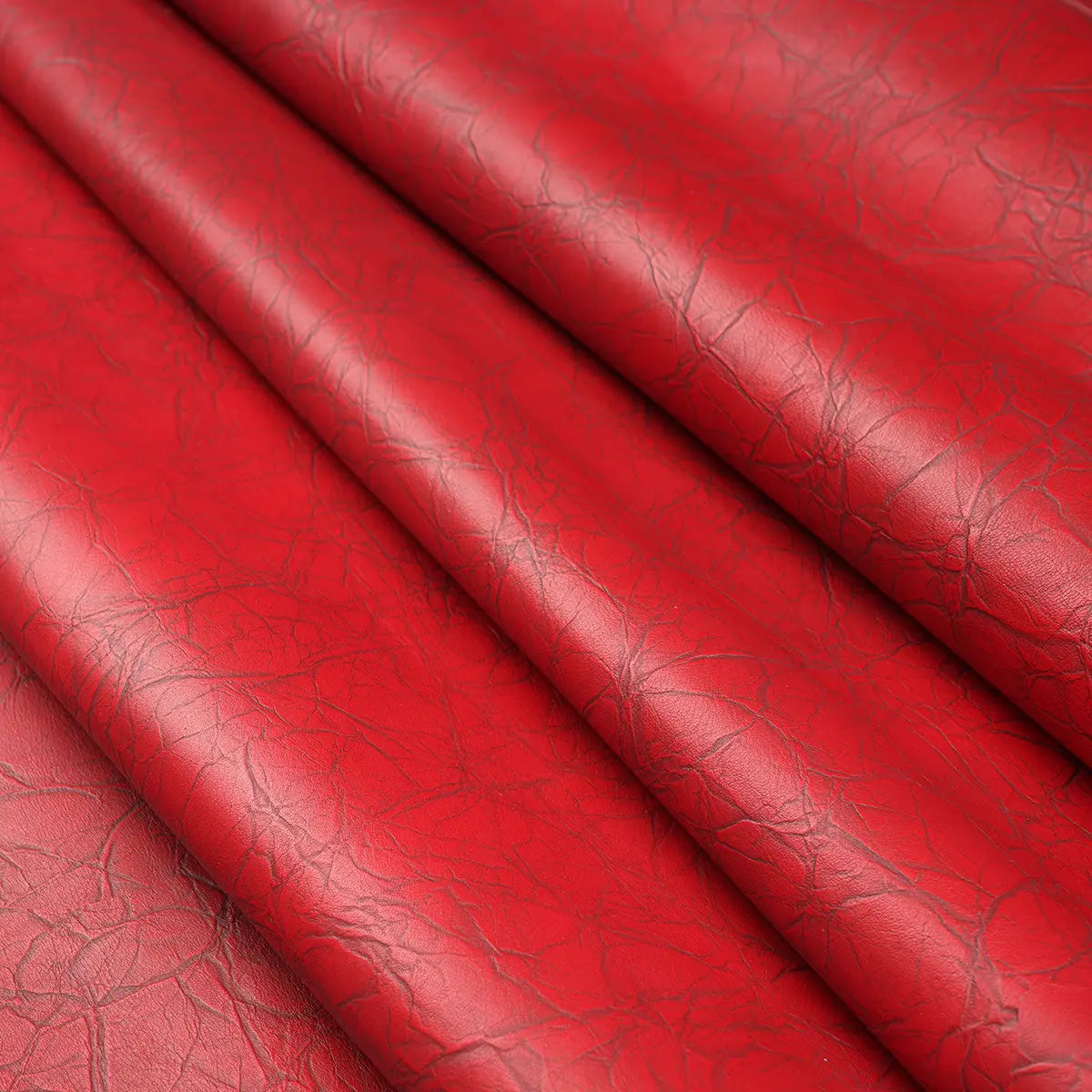 Red Crackle Chrome Tan Leather 4-5oz.