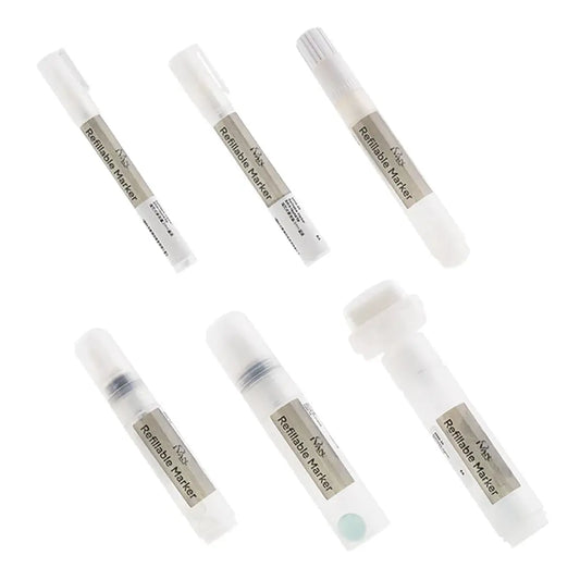 Refillable Dye Markers for Leathercraft.