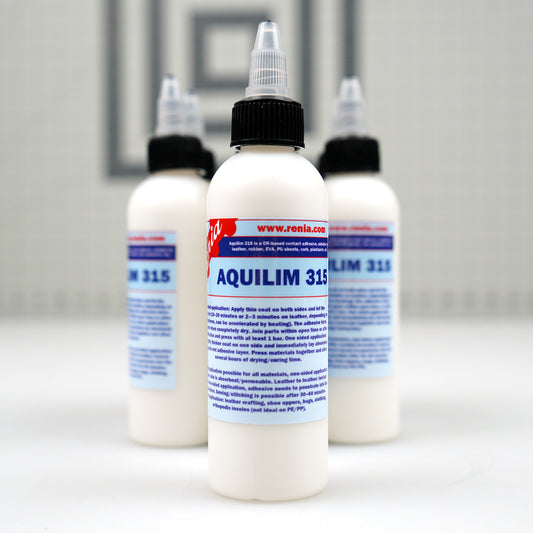 Renia Aquilim 315 Contact Adhesive 4oz Bottle.